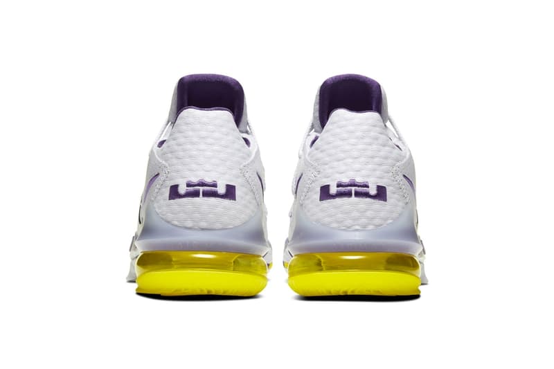 紫金王朝 - Nike LeBron 17 Low 全新配色「Lakers Home」正式發佈