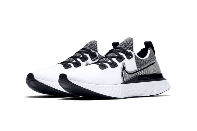 Nike 全新 React Infinity Run 跑鞋最新黑白配色正式發佈