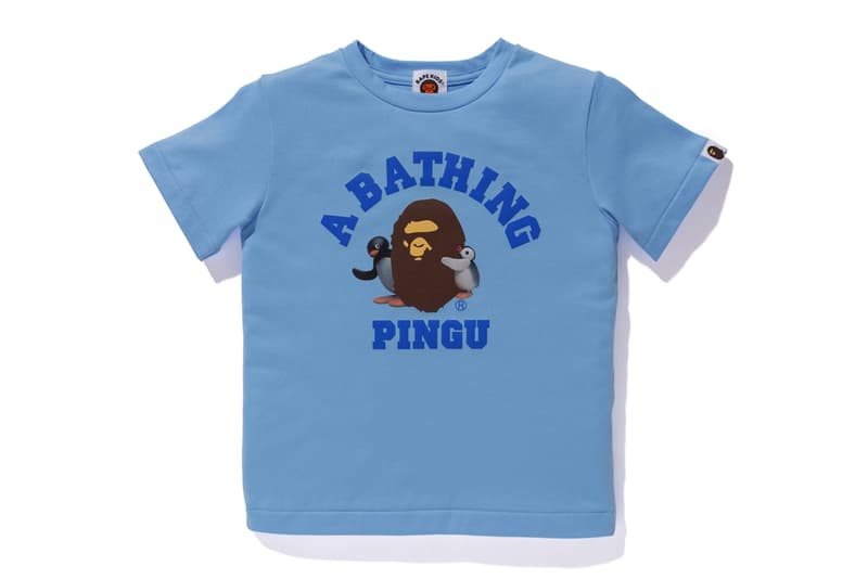 A BATHING APE® 攜手經典卡通《Pingu 企鵝家族》推出全新聯乘系列