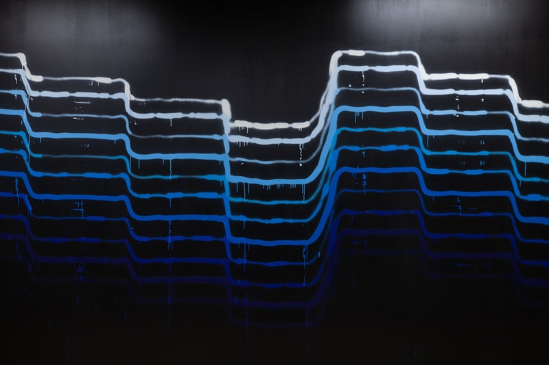 近賞 REVOK 於 Nike 全球總部繪製之別注壁畫