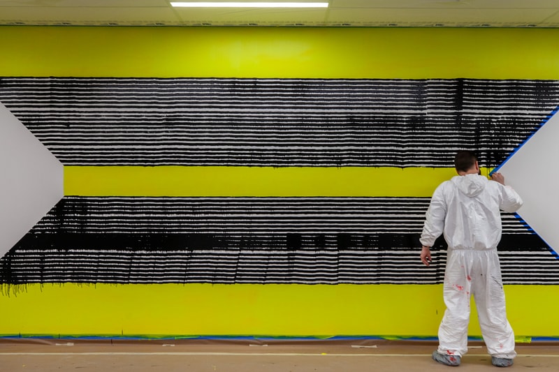 近賞 REVOK 於 Nike 全球總部繪製之別注壁畫