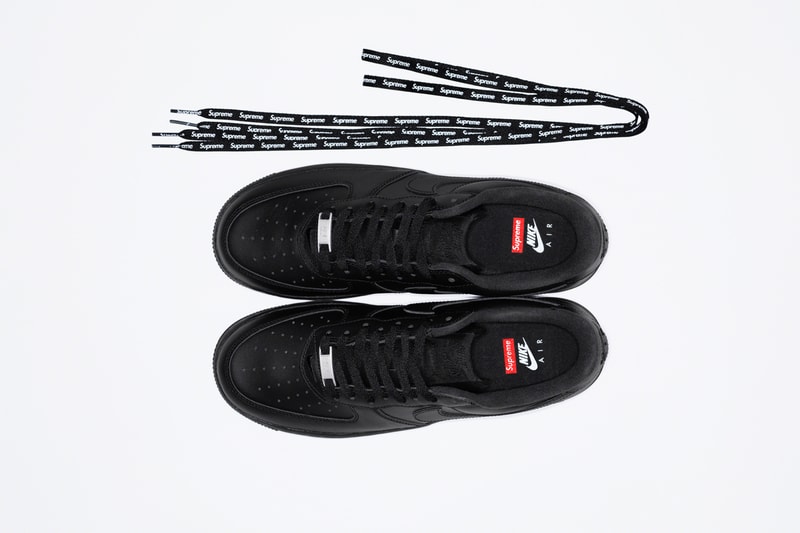 一矢中的！Supreme x Nike Air Force 1 Low 正式登場