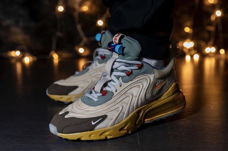 Travis Scott x Nike Air Max 270 React 全新聯名鞋款或將推遲發售
