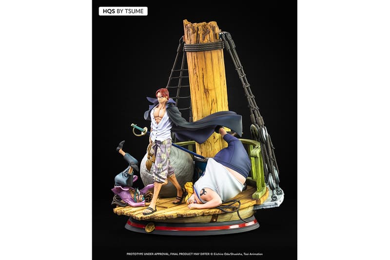 四皇降臨 − Tsume-Art 打造紅髮傑克「霸王色」發動場景雕像