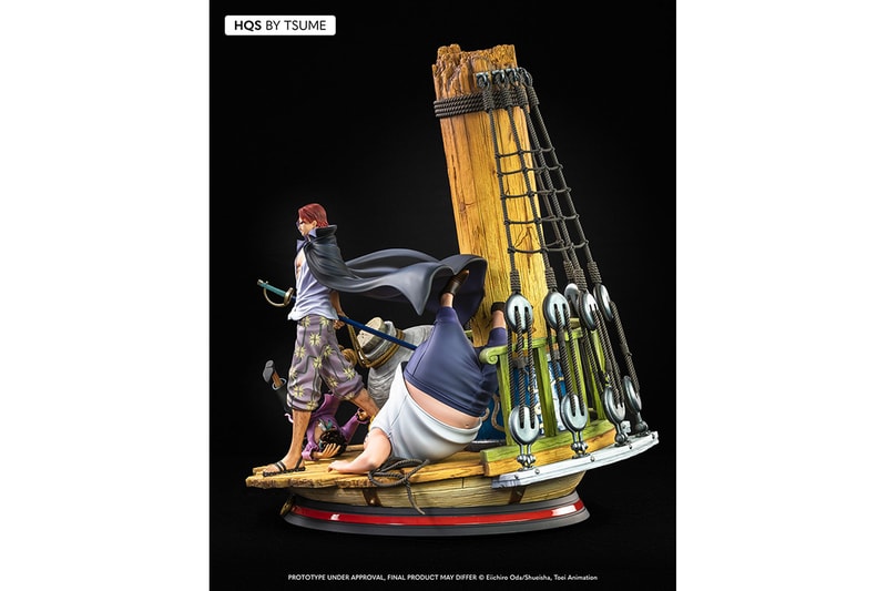 四皇降臨 − Tsume-Art 打造紅髮傑克「霸王色」發動場景雕像