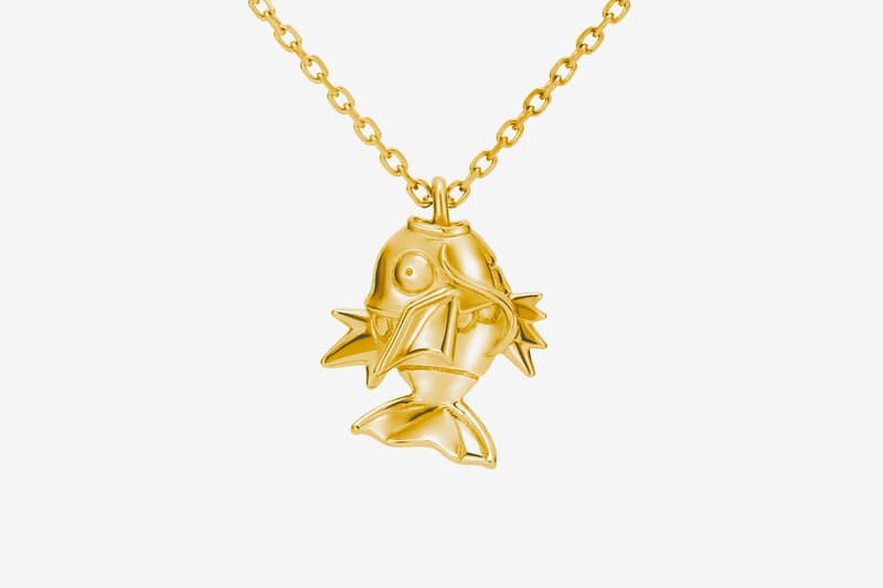 U-Treasure 打造 18K 金及純銀 Pokémon「鯉魚王」項鍊