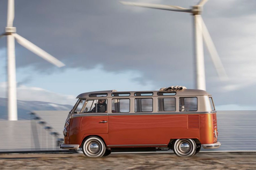 Volkswagen 改造經典迎來電動化 T1「e-Bulli」