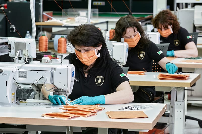 Lamborghini 宣佈投入生產醫用口罩及防護面罩