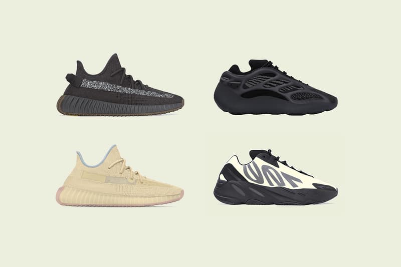 adidas YEEZY 鞋款系列 4 月份「完整發售情報」率先曝光