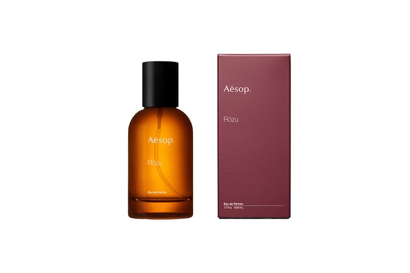 焚香玫瑰－Aēsop 推出全新馥香水 Eau de Parfum「Rōzu」