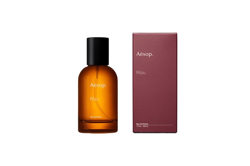 焚香玫瑰-Aēsop 推出全新馥香水 Eau de Parfum「Rōzu」