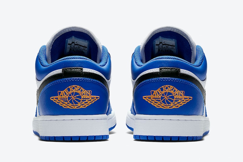 「Game Royal」啟發？Air Jordan 1 Low 帶來全新藍系配色
