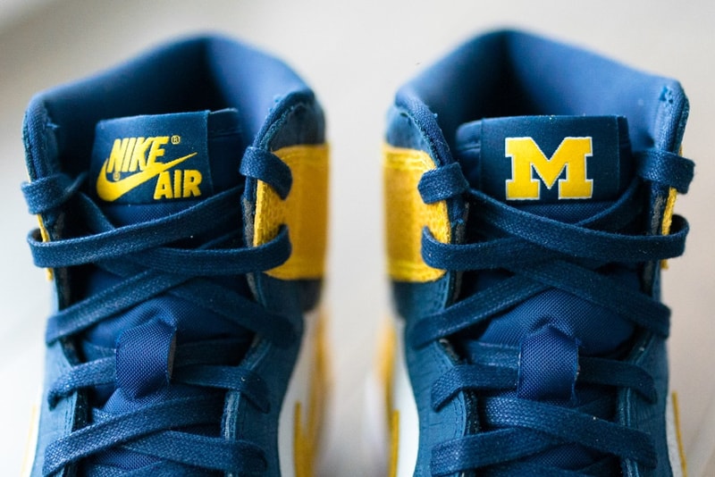 Air Jordan 1 PE 推出限定「Michigan Wolverines」球隊專屬配色鞋款