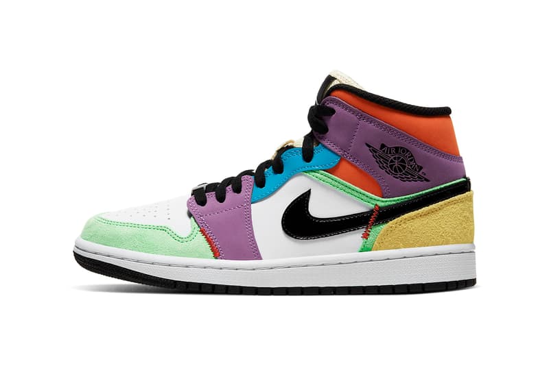 多彩異素－Air Jordan 1 Mid SE「Multicolor」配色登場