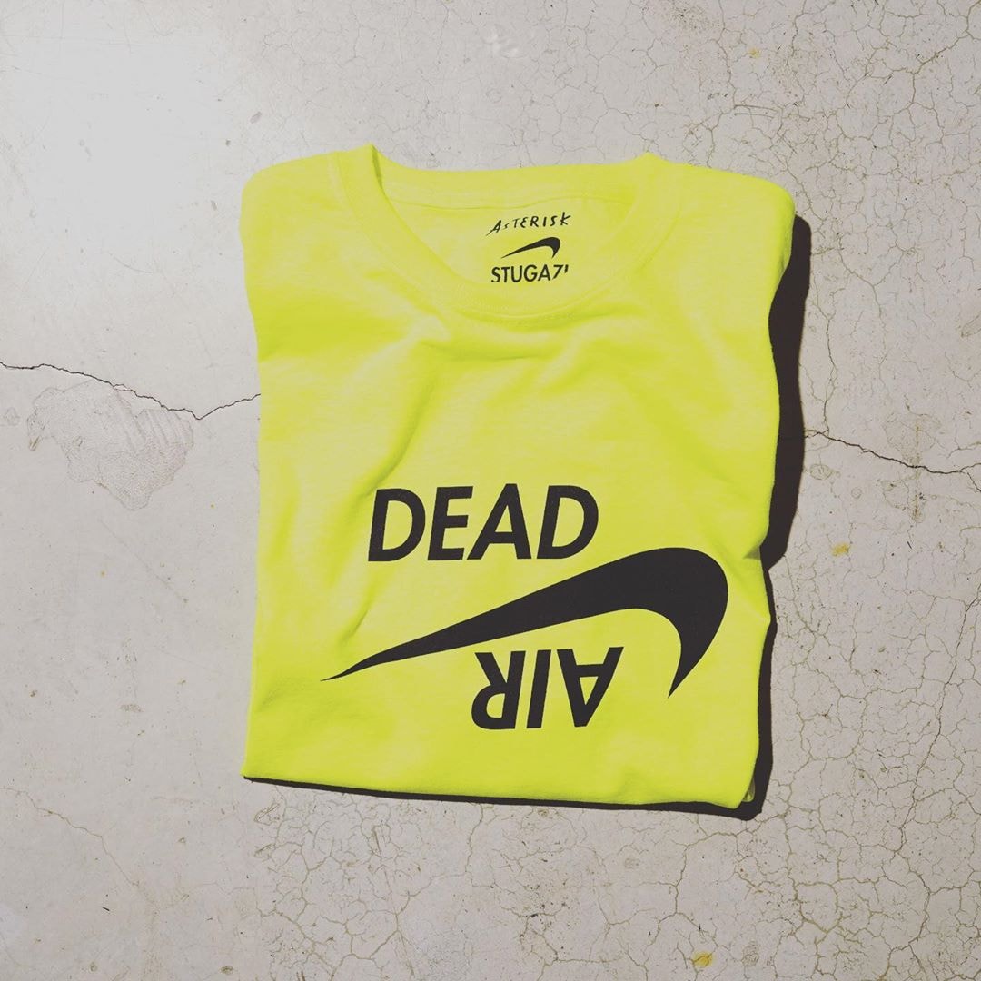 Asterisk 攜手 STUGAZI 推出別注「DEAD AIR」T-Shirt 上衣