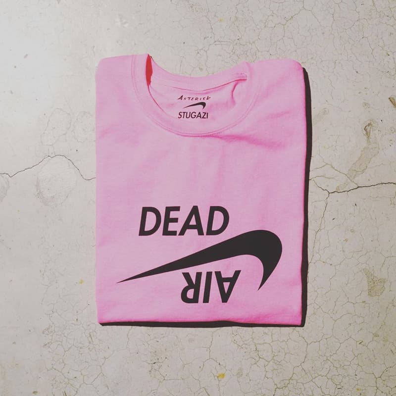 Asterisk 攜手 STUGAZI 推出別注「DEAD AIR」T-Shirt 上衣