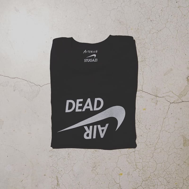 Asterisk 攜手 STUGAZI 推出別注「DEAD AIR」T-Shirt 上衣