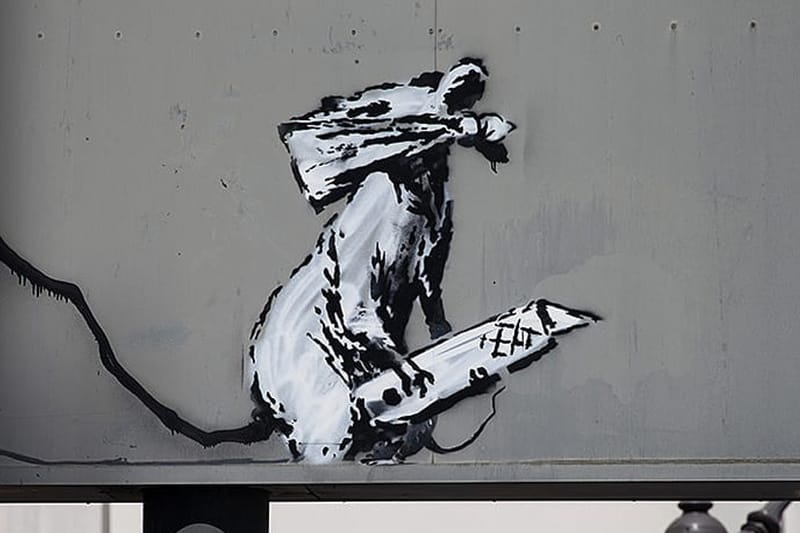 「我老婆討厭我待在家工作。」Banksy 分享疫情期間之居家創作