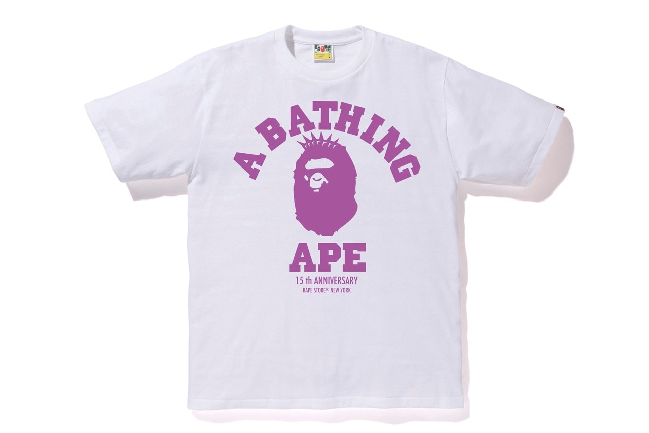A BATHING APE® 紐約門店 15 週年別注限定系列發佈