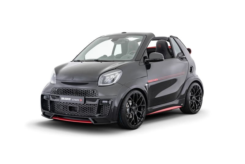迷你黑魂 − Brabus 打造 Smart EQ Fortwo Cabrio 全新改裝車型