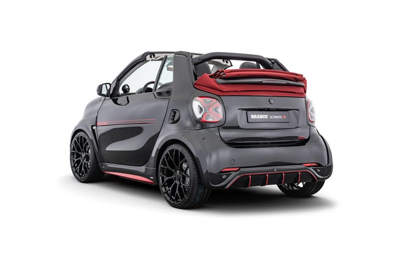 迷你黑魂 − Brabus 打造 Smart EQ Fortwo Cabrio 全新改裝車型