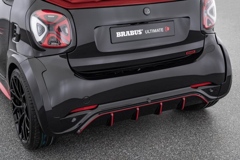 迷你黑魂 − Brabus 打造 Smart EQ Fortwo Cabrio 全新改裝車型