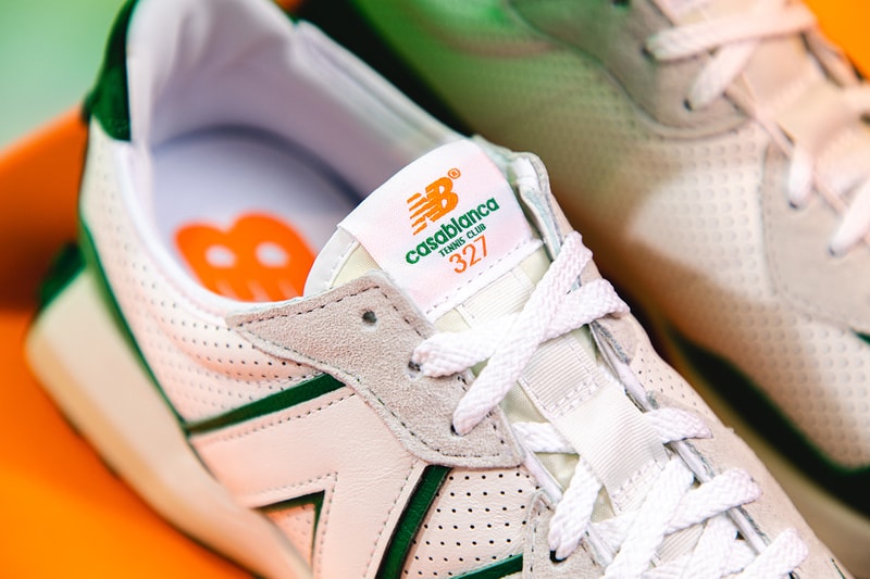 HYPEBEAST 率先近賞 Casablanca x New Balance 327 聯乘鞋款