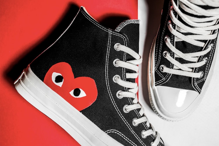 COMME des GARÇONS PLAY x Converse Chuck 70s 最新設計登場