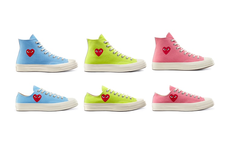 COMME des GARÇONS PLAY x Converse Chuck 70 鞋款香港區發售情報