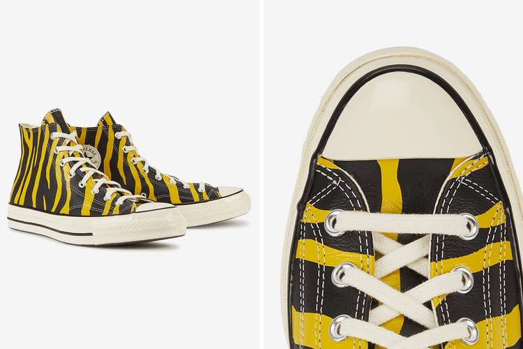 Converse 推出「皮革斑馬紋」Chuck Taylor 70 別注鞋款
