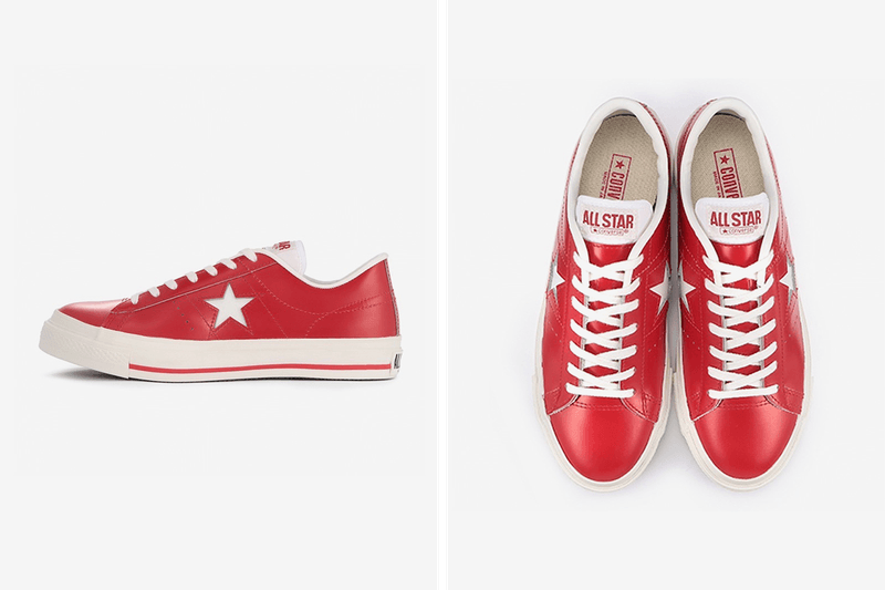 日本製 Converse One Star J 推出復古紅色皮革版本