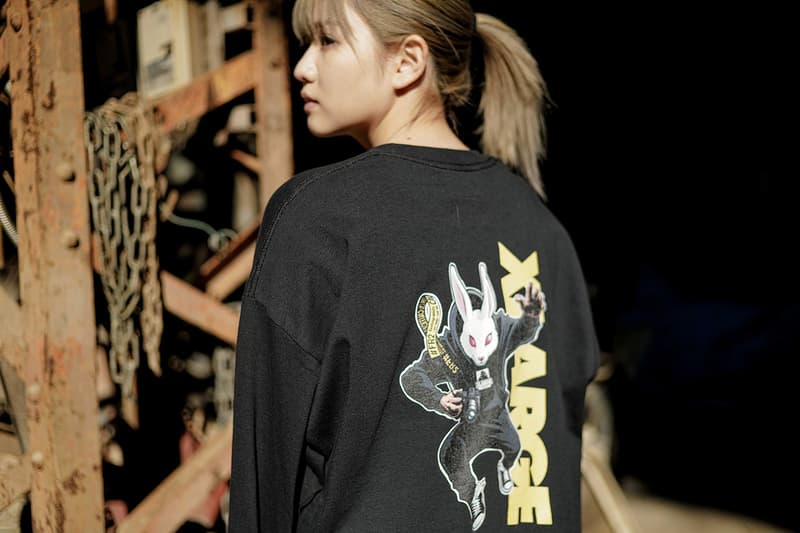 追月頭狂色情兔!Fxxking Rabbits 聯乘 XLARGE® 首個聯乘系列正式發佈