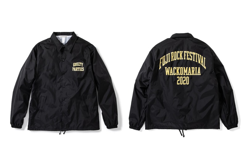 Fuji Rock Festival 攜手 WACKO MARIA 推出聯名限定系列