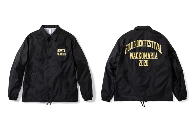 Fuji Rock Festival 攜手 WACKO MARIA 推出聯名限定系列