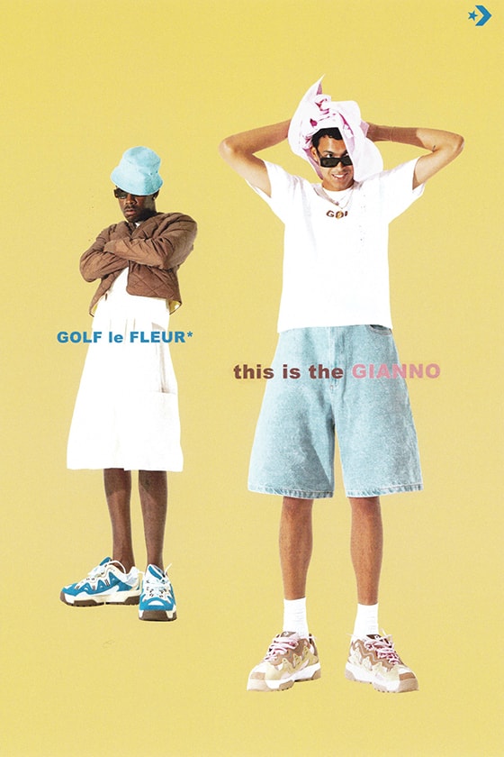 Converse x GOLF le FLEUR* 原創 Gianno 鞋款全新配色上架情報