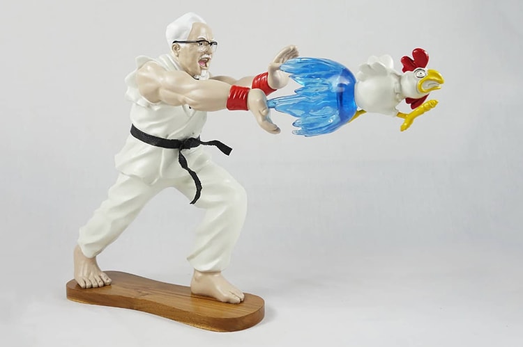 「雞」動拳!HEART LAB 推出 KFC 肯德基上校別注格鬥雕像