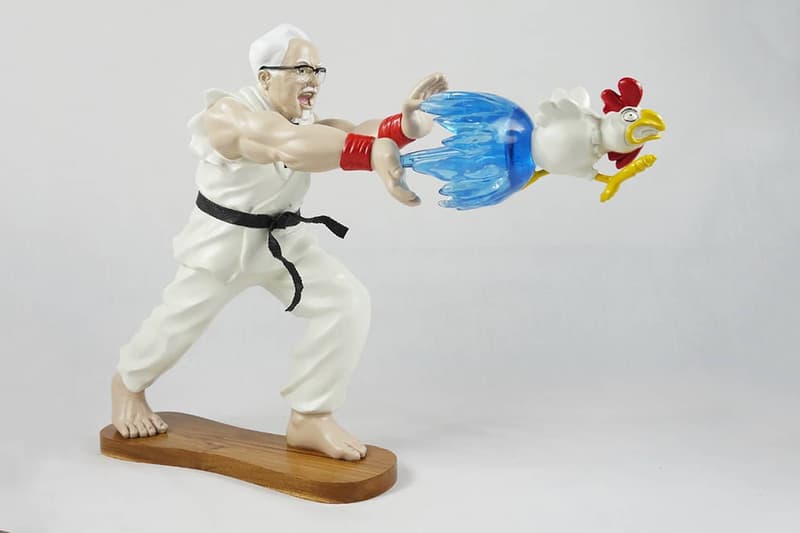 「雞」動拳!HEART LAB 推出 KFC 肯德基上校別注格鬥雕像