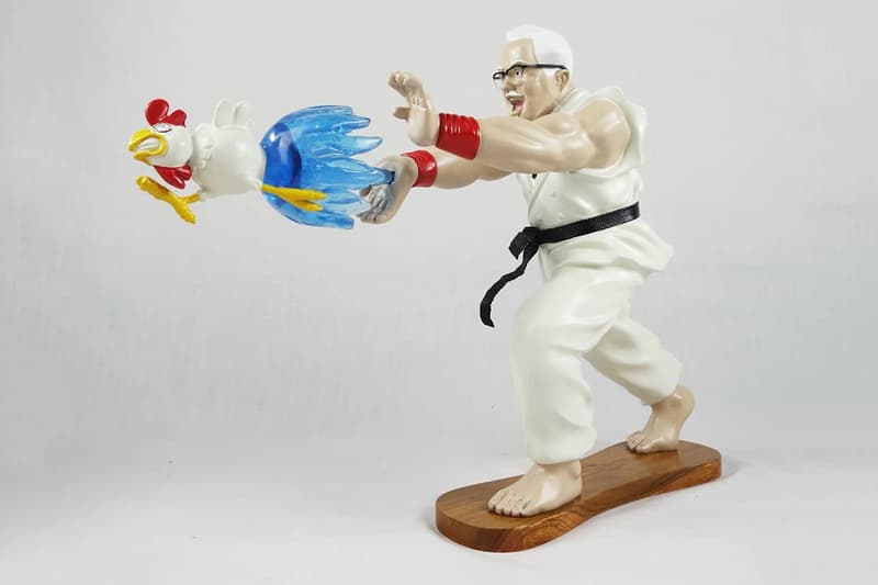 「雞」動拳!HEART LAB 推出 KFC 肯德基上校別注格鬥雕像