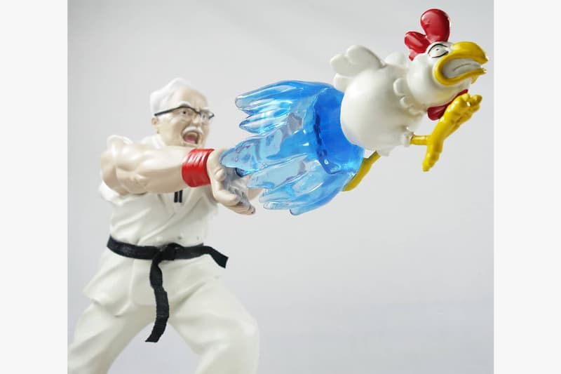 「雞」動拳!HEART LAB 推出 KFC 肯德基上校別注格鬥雕像