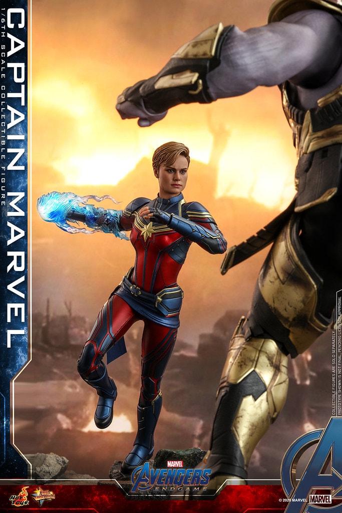 Hot Toys 推出全新 1:6 比例《Avengers：Endgame》Captain Marvel 珍藏人偶