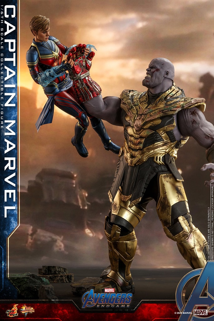 Hot Toys 推出全新 1:6 比例《Avengers：Endgame》Captain Marvel 珍藏人偶
