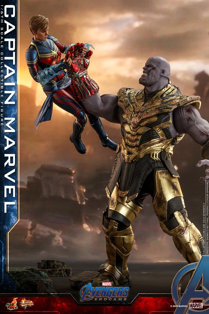 Hot Toys 推出全新 1:6 比例《Avengers：Endgame》Captain Marvel 珍藏人偶