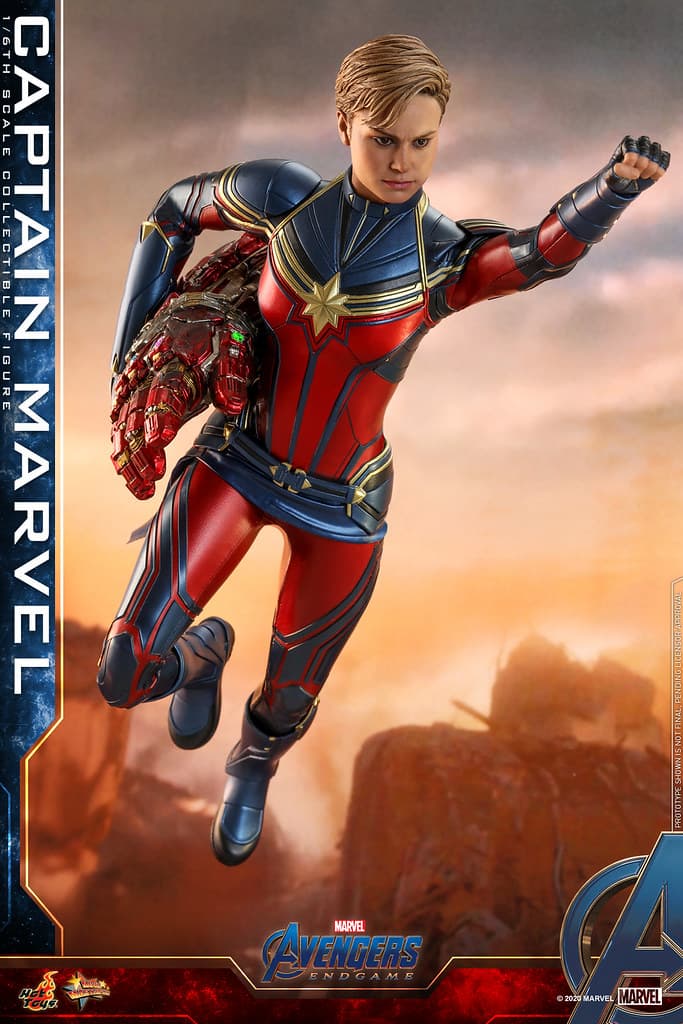 Hot Toys 推出全新 1:6 比例《Avengers:Endgame》Captain Marvel 珍藏人偶