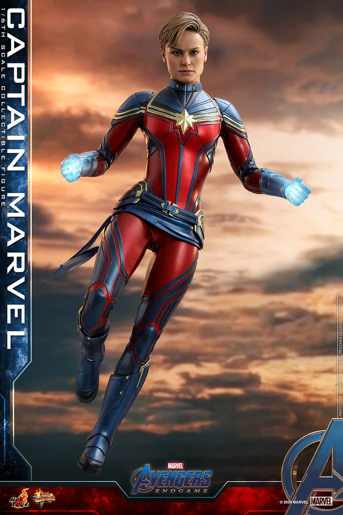 Hot Toys 推出全新 1:6 比例《Avengers:Endgame》Captain Marvel 珍藏人偶