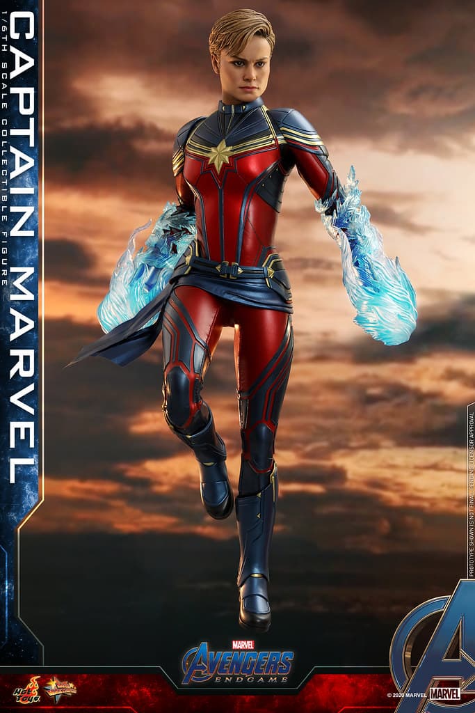 Hot Toys 推出全新 1:6 比例《Avengers:Endgame》Captain Marvel 珍藏人偶