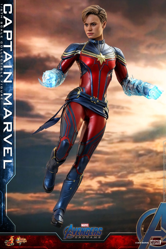 Hot Toys 推出全新 1:6 比例《Avengers：Endgame》Captain Marvel 珍藏人偶