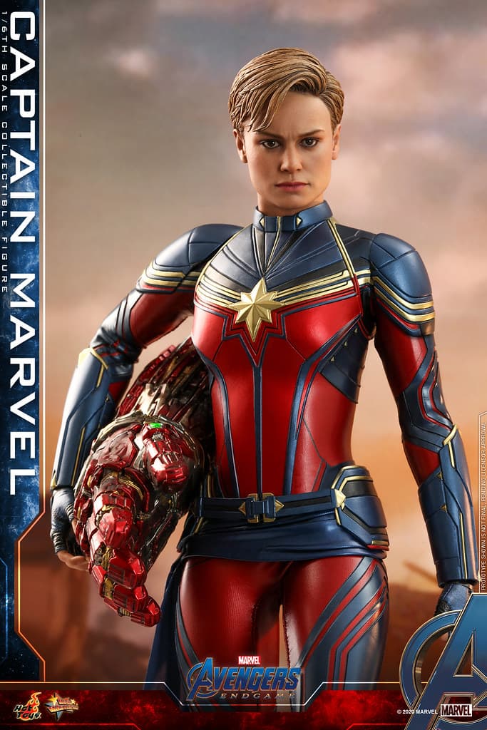 Hot Toys 推出全新 1:6 比例《Avengers:Endgame》Captain Marvel 珍藏人偶