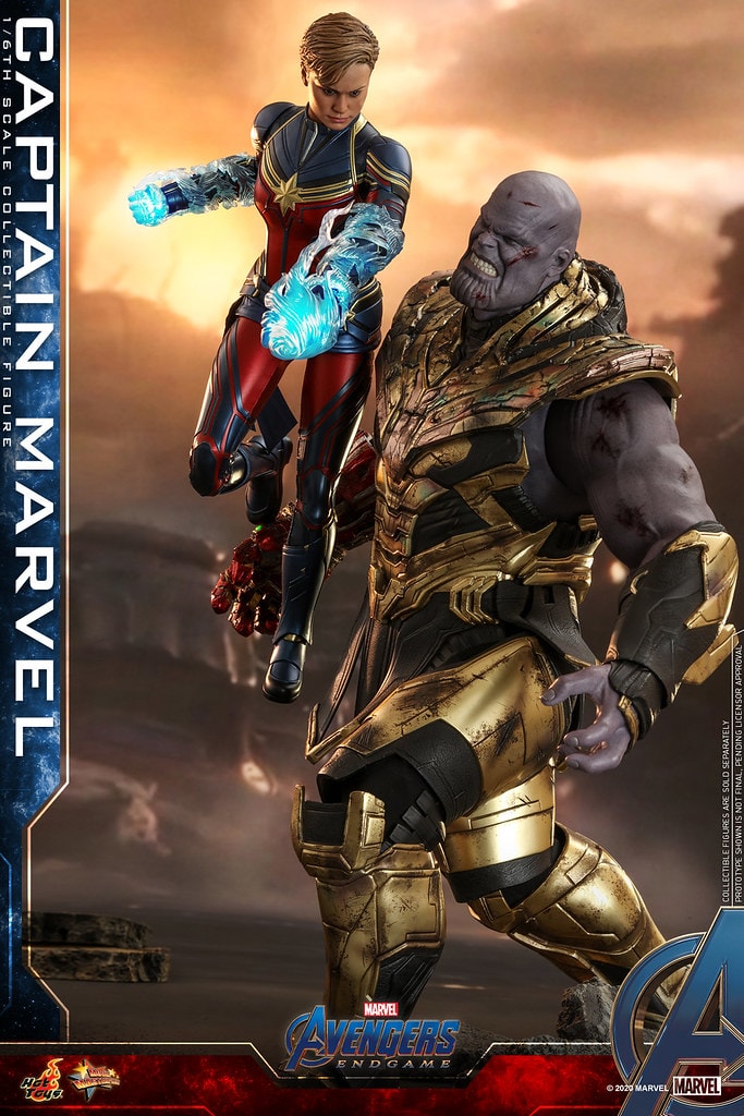 Hot Toys 推出全新 1:6 比例《Avengers：Endgame》Captain Marvel 珍藏人偶