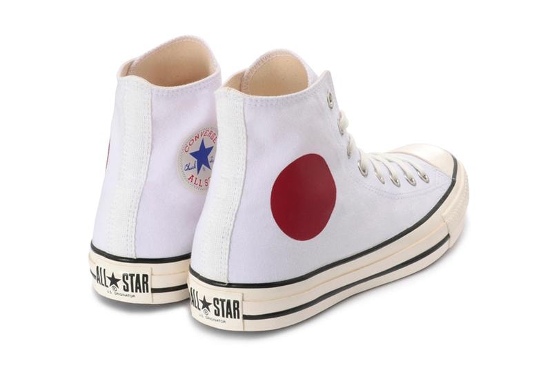 Converse Japan 推出日本國旗概念 All Star「Hinomaru」鞋款