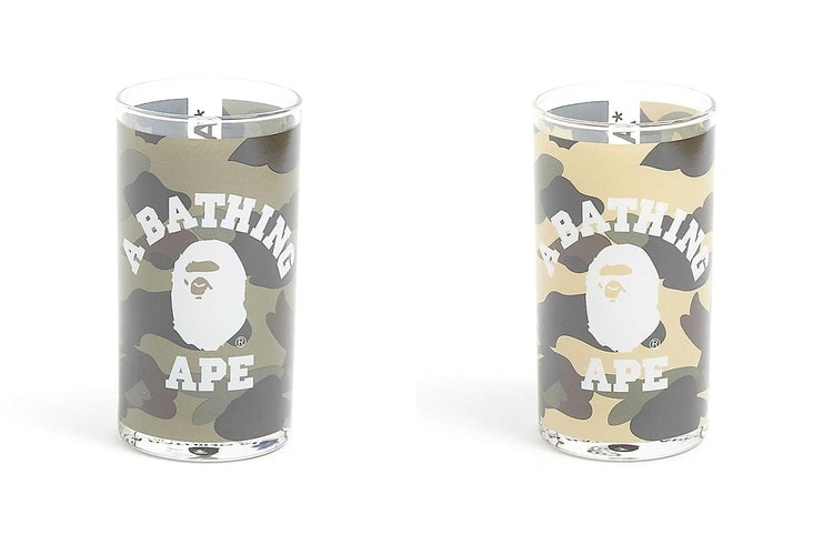 A BATHING APE® 釋出全新玻璃水杯單品